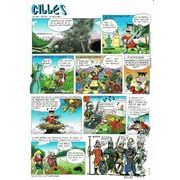 Carte prénom en BD - Gilles - 15x21 cm